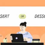 desert or dessert