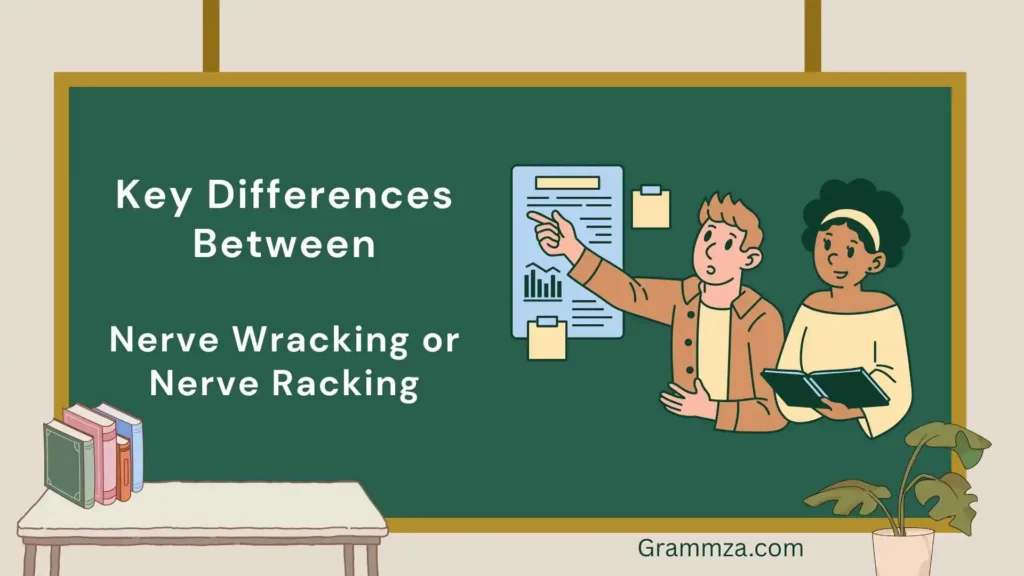 Key Differences Between Nerve Wracking or Nerve Racking