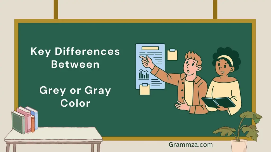 Key Differences Between the Grey or Gray Color
