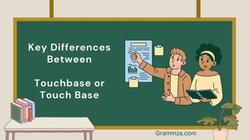 Key Differences Between Touchbase or Touch Base